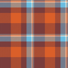 Texture pattern background of check seamless plaid with a fabric tartan textile vector.