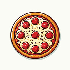 pizza illustration