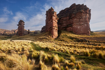 exploring the Tinajani canyon, renowned for its unique and otherworldly rock formations,...