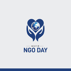world non governmental organization day. world ngo day. 
