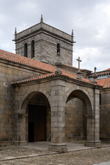 Fototapeta na wymiar Church of La Alberca in Salamanca, Castilla y León, Spain.