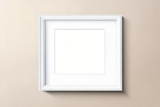 white picture frame