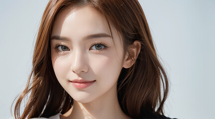 美しい女性　美容　モデル｜Generative AI