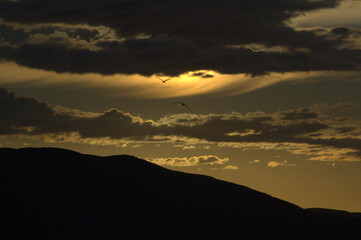 Atardecer en San Luis.