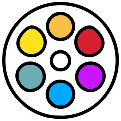 paint palette icon