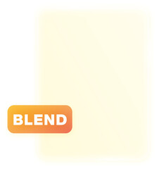 blend file icon glassmorphism style with gradient, blur and transparency.