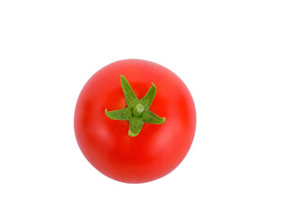 Fresh tomato isolated on white background