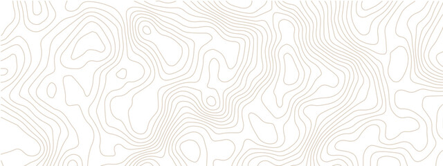 Transparent PNG Topographic line map.  Modern design with White background with topographic wavy pattern design. - obrazy, fototapety, plakaty