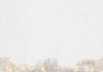 Rough textured asian(Korean) type of background, Hanji with watercolor decoration