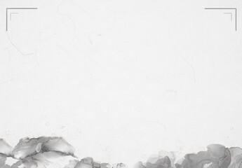 Rough textured asian(Korean) type of background, Hanji with watercolor decoration