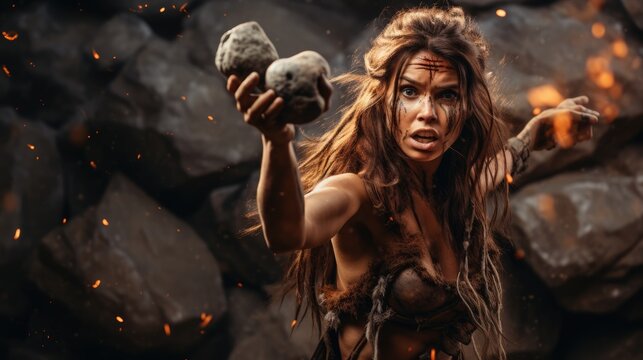Flame of Evolution: Unveiling the Neanderthal's Discovery of Fire - A Surprising and Transformative Moment for Homo Sapiens, Marking an Astonishing Breakthrough in Ancient Culture.

