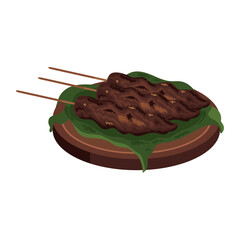 indonesia food sate