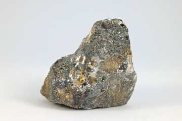 Sphalerite is important ore of zinc, known also as zinc blende, black-jack, and ruby blende