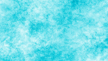 Blue rough painted plaster wall for background. abstract stucco psychedelic rough background