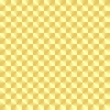 Golden hologram pattern sticker background
