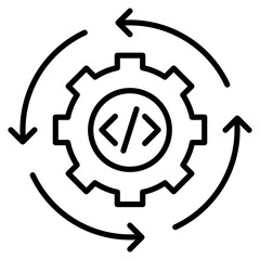 Software Update Icon Element For Design