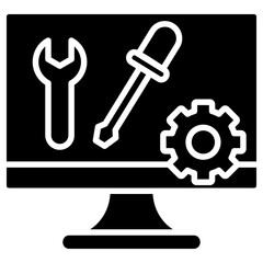 Maintainability Icon Element For Design