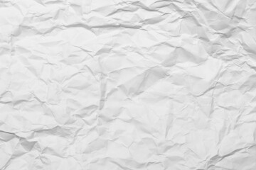 White Paper Texture background. Crumpled white paper abstract shape background with space paper recycle for text