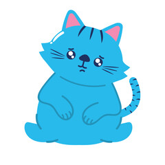 blue monday cat