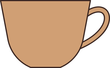 Vintage Coffee Cup Icon