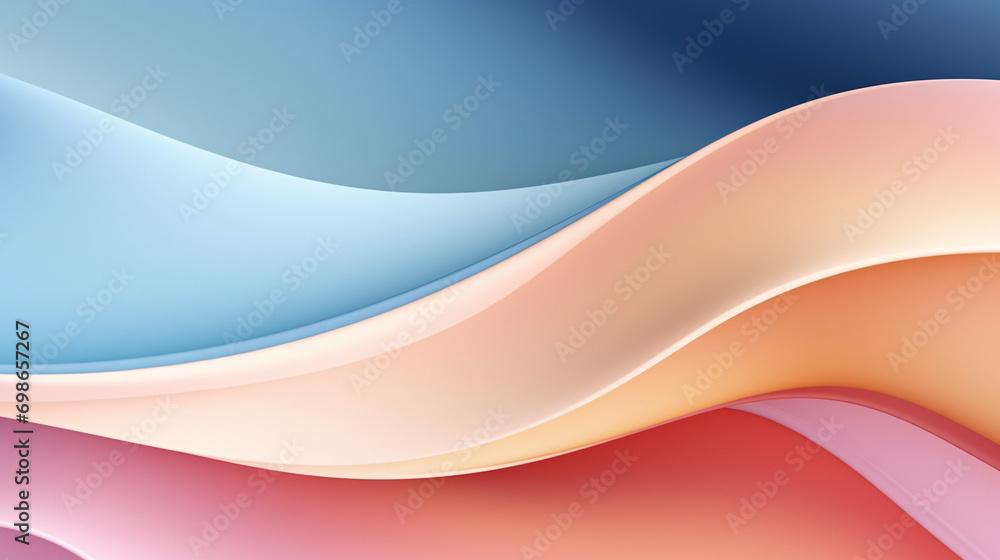Poster canvas texture with soft color gradient background