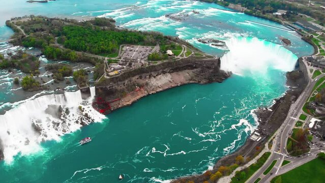 Niagara Falls, source usa inspiration artists, captures imagination. scene falls highlights role muse art, showcasing usa majestic beauty serves perennial inspiration. Concept - natural inspiration.