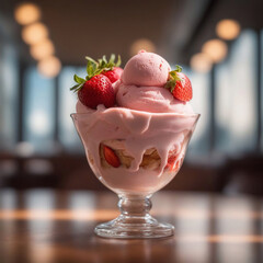 strawberry ice cream