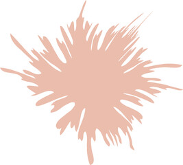 dripping ink.Isolated spots of paint, floating oil blot.Blob paint, ink splatter, stain and drip on transparent, png