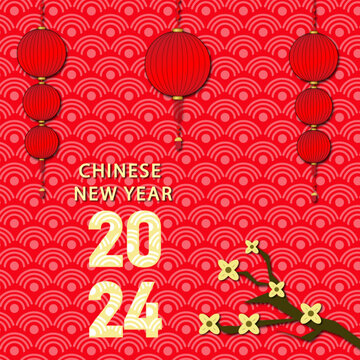 chinese new year of the dragon background