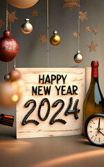 Pop the bubbly, 2024's calling!  Let's rewrite the rules.