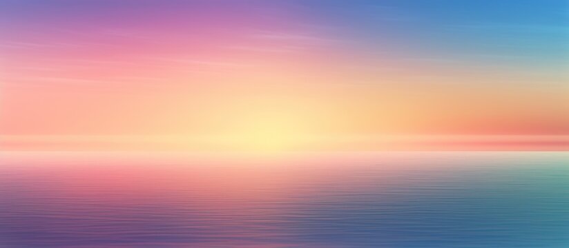 Pastel blurred gradient sunset background at sunrise soft nature beach peaceful morning outdoor, light, blue, purple, orange, white