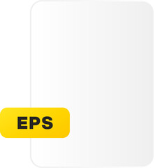 eps file icon gradient style.