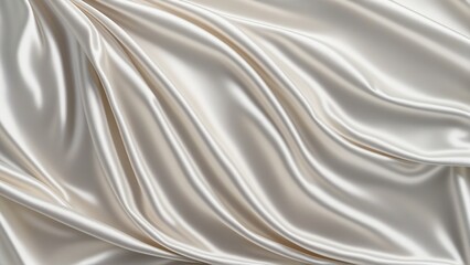 White luxury silk textile material background