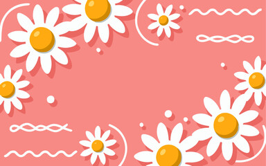 Valentine's day, women's day, spring abstract background poster with copy space. Good for postcards, email header, wallpaper, banner, events, covers, advertising, and more.