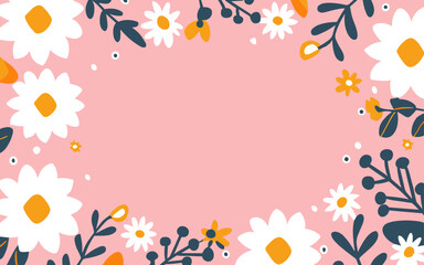 Valentine's day, women's day, spring abstract background poster with copy space. Good for postcards, email header, wallpaper, banner, events, covers, advertising, and more.