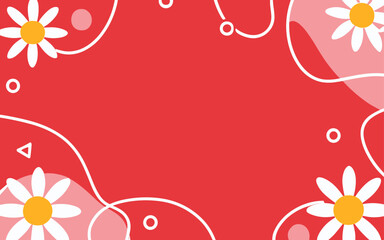 Valentine's day, women's day, spring abstract background poster with copy space. Good for postcards, email header, wallpaper, banner, events, covers, advertising, and more.