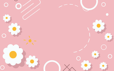 Valentine's day, women's day, spring abstract background poster with copy space. Good for postcards, email header, wallpaper, banner, events, covers, advertising, and more.