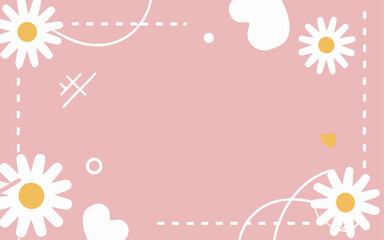 Valentine's day, women's day, spring abstract background poster with copy space. Good for postcards, email header, wallpaper, banner, events, covers, advertising, and more.