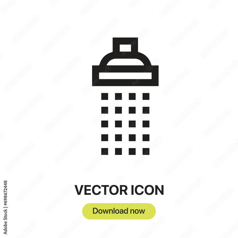 Aufkleber water icon vector. linear-style sign for mobile concept and web design. water symbol illustration. p
