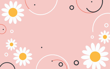 Valentine's day, women's day, spring abstract background poster with copy space. Good for postcards, email header, wallpaper, banner, events, covers, advertising, and more.