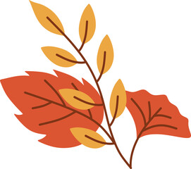 Autumn Plants Illustration