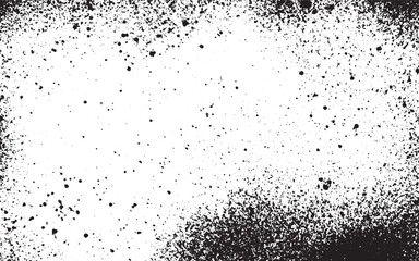Grunge textures isolated on white background. Abstract texture dust particle and dust grain on white background. dirt overlay or screen effect use for grunge and vintage image style.