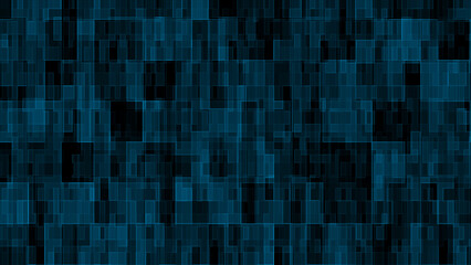Blue mosaic noise gradient abstract digital background