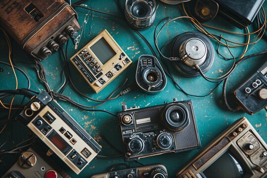 Vintage Electronics and Camera Collection