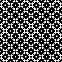 Rhombuses, squares seamless pattern. Folk wallpaper. Checks, diamonds ornate. Geometric background. Tribal motif. Ethnic ornament. Textile print, web design, geometry abstract. Geometrical vector