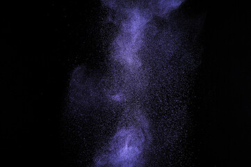 Smoke dark cloud. Sky texture. Blue fog backdrop. Storm clouds. Light pattern.	