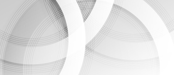 Fototapeta premium Modern grey wave curve abstract presentation background