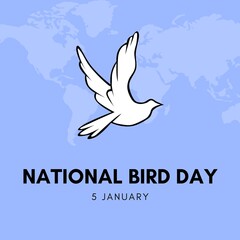 National birds day , Banner , Poster