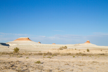 Mangystau desert landmark, Kyzylkup area.