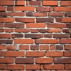 Fototapeta premium Background of red brick wall